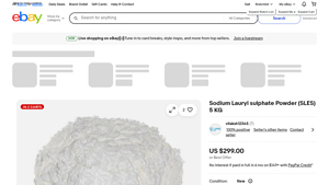 Sodium Lauryl Sulphate Powder - 5 KG