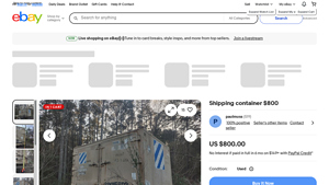 Used Shipping Container - $800.00
