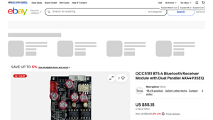 QCC5181 - BT5.4 Bluetooth Receiver Module