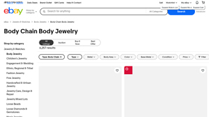 eBay - Body Chain Body Jewelry