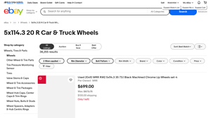 eBay - 5x114.3 20 Car & Truck Wheels
