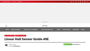 EDN - KY-024 Linear Hall Sensor Module