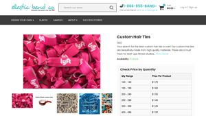 Elastic Band Co - Custom Hair Ties