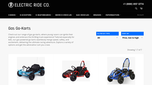 Electric Ride Co - Gas Go-Karts for All Ages