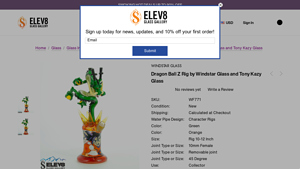 Windstar Glass - Dragon Ball Z Rig
