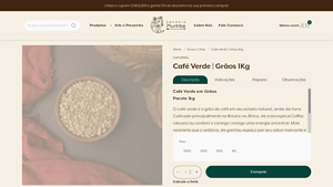 Emporio Muritiba - Café Verde em Grãos 1Kg