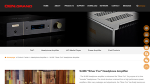 Cen.grand - 9i-906 'Silver Fox' Headphone Amplifier