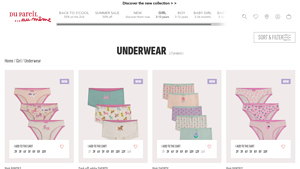 DPAM - Sous-vêtements pour Fille