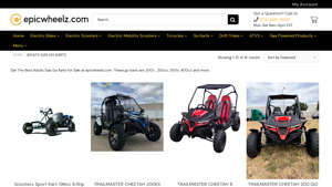 Epic Wheelz - Gas Go Karts for Adults