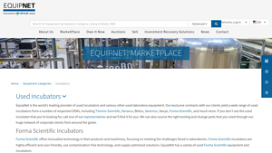EquipNet - Used Incubators