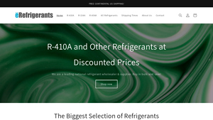 eRefrigerants - R-410A, R-134A, R-404A