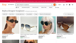 Etsy - Replica Designer Sunglasses