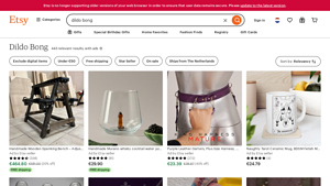 Etsy - Unique Dildo Bongs