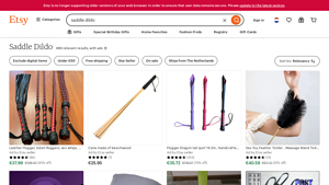 Etsy - Saddle Dildos