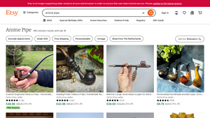 Etsy - Anime Pipes
