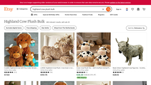 Clara - Highland Cow Plush