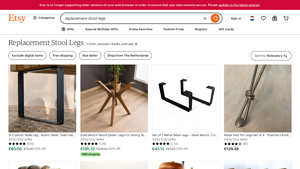 Etsy - Replacement Stool Legs