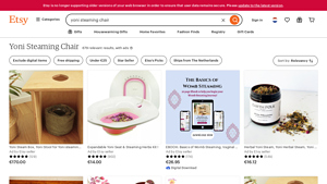 Etsy - Yoni Steaming Chairs