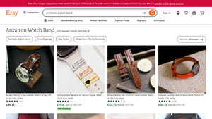 Armitron - Leather Watch Bands
