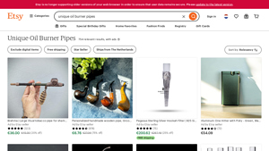 Etsy - Unique Oil Burner Pipes