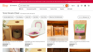 Etsy - Yoni Steam Chair