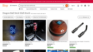 Etsy - Dragon Ball Stick Shift Knob
