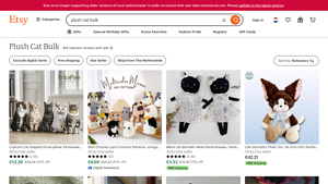 Etsy - Plush Cat Bulk