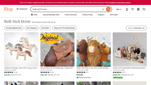 Etsy - Bulk Stick Horses