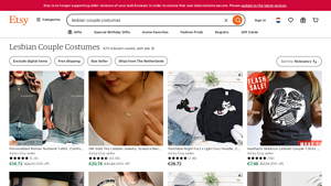 Etsy - Lesbian Couple Costumes