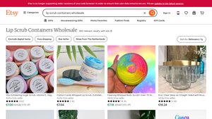 Etsy - Lip Scrub Containers