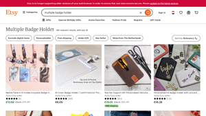 Etsy - Multiple Badge Holders