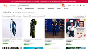 Etsy - Inflatable Latex Suit
