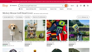 Etsy - Mickey Mouse Golf Head Cover