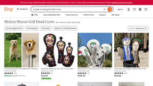 Etsy - Mickey Mouse Golf Head Cover