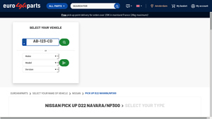 Euro 4x4 Parts - Nissan Navara/NP300 Components