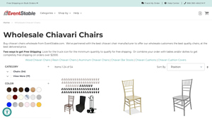 EventStable - Wholesale Chiavari Chairs