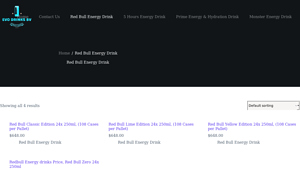 Evo Drinks - Red Bull Classic Edition