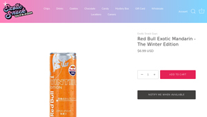 Exotic Snack Guys - Red Bull Exotic Mandarin