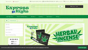 Express Highs - AAAARGH STRONG Herbal Incense 2g