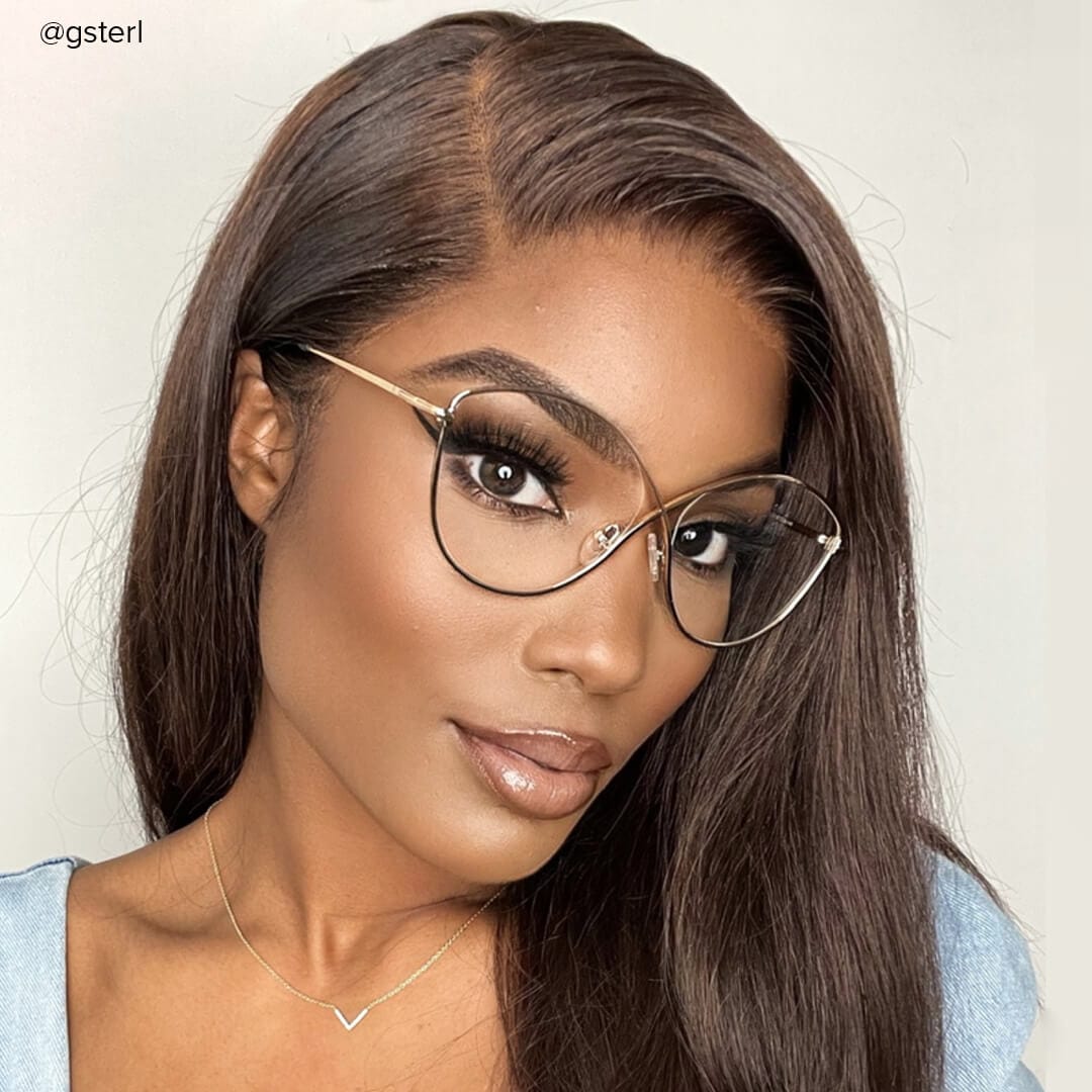 A stock image illustrating eyeglass frames popular styles concepts