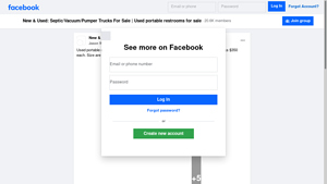 Facebook - Septic & Pumper Trucks