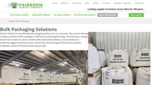 Fairborn Cement - Bulk Polywoven Bags