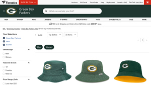 Fanatics - Green Bay Packers Bucket Hats