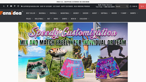 FansIdea - Custom Embroidered Athletic Shorts