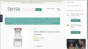 Farris Labs - Sterile Water for Injection