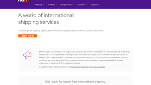 FedEx - International Shipping Services