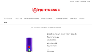 FightSense - Lipstick Stun Gun