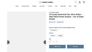 Art of Eden Studio - 1/4 Scale Swimsuit Ver. Nico Robin Resin Statue