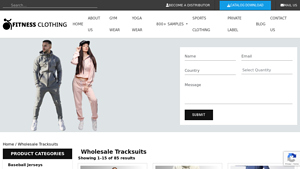 Fitness Clothing Manufacturer - Wholesale Tracksuits