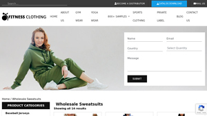 Fitness Clothing Manufacturer - Wholesale Sweatsuits